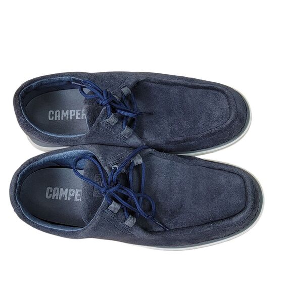 CAMPER NIXIE CHUKKA SNEAKER Blue Suede Lace Flat Casual Mens Size 9 main image 4